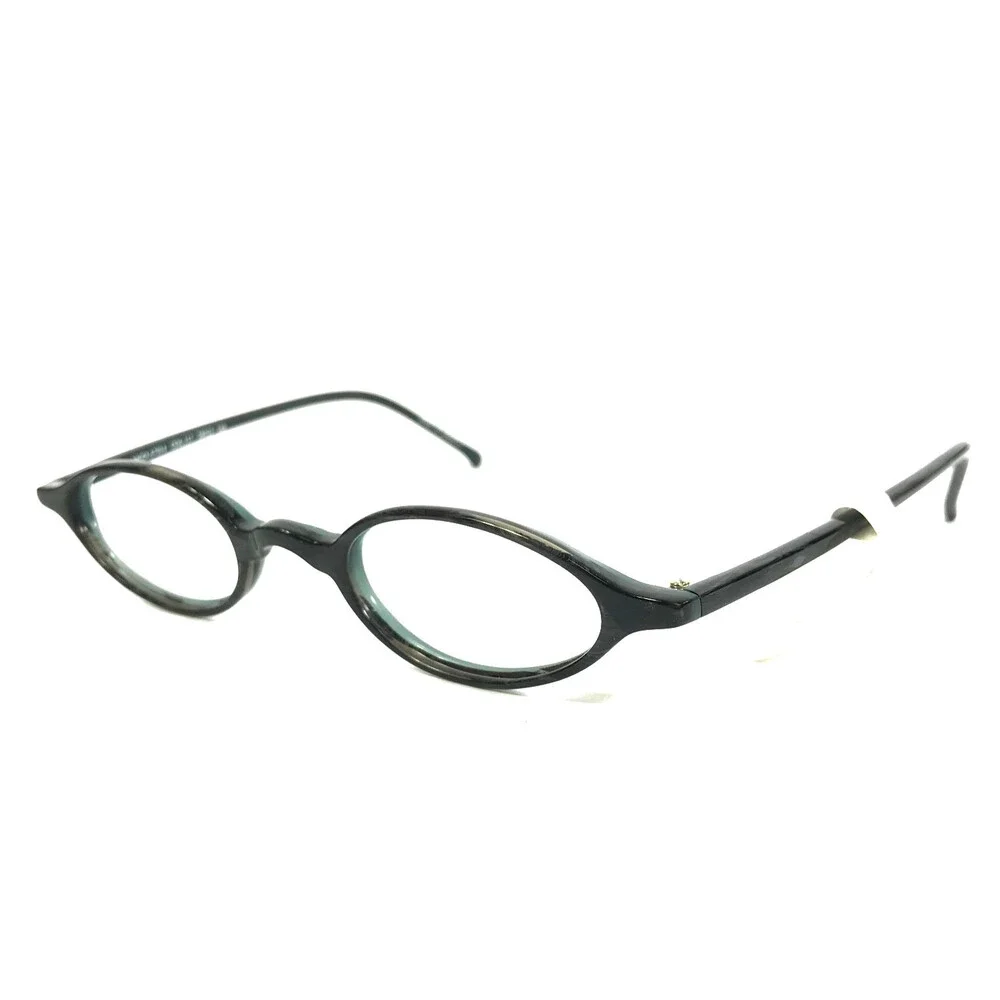 ogi Petite Eyeglasses Frames MOD. A7014 COL.117 Dark Gray Oval 38-23-140